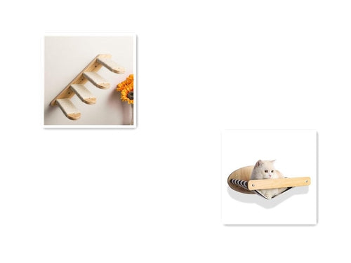 Nekomi Purrfect Pine Wood Cat Adventure Set