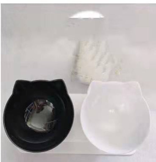 Nekomi Double Cat Bowl – Ergonomic Design to Protect Cervical Vertebra