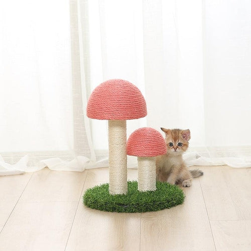 Nekomi Sisal Mushroom Cat Scratcher